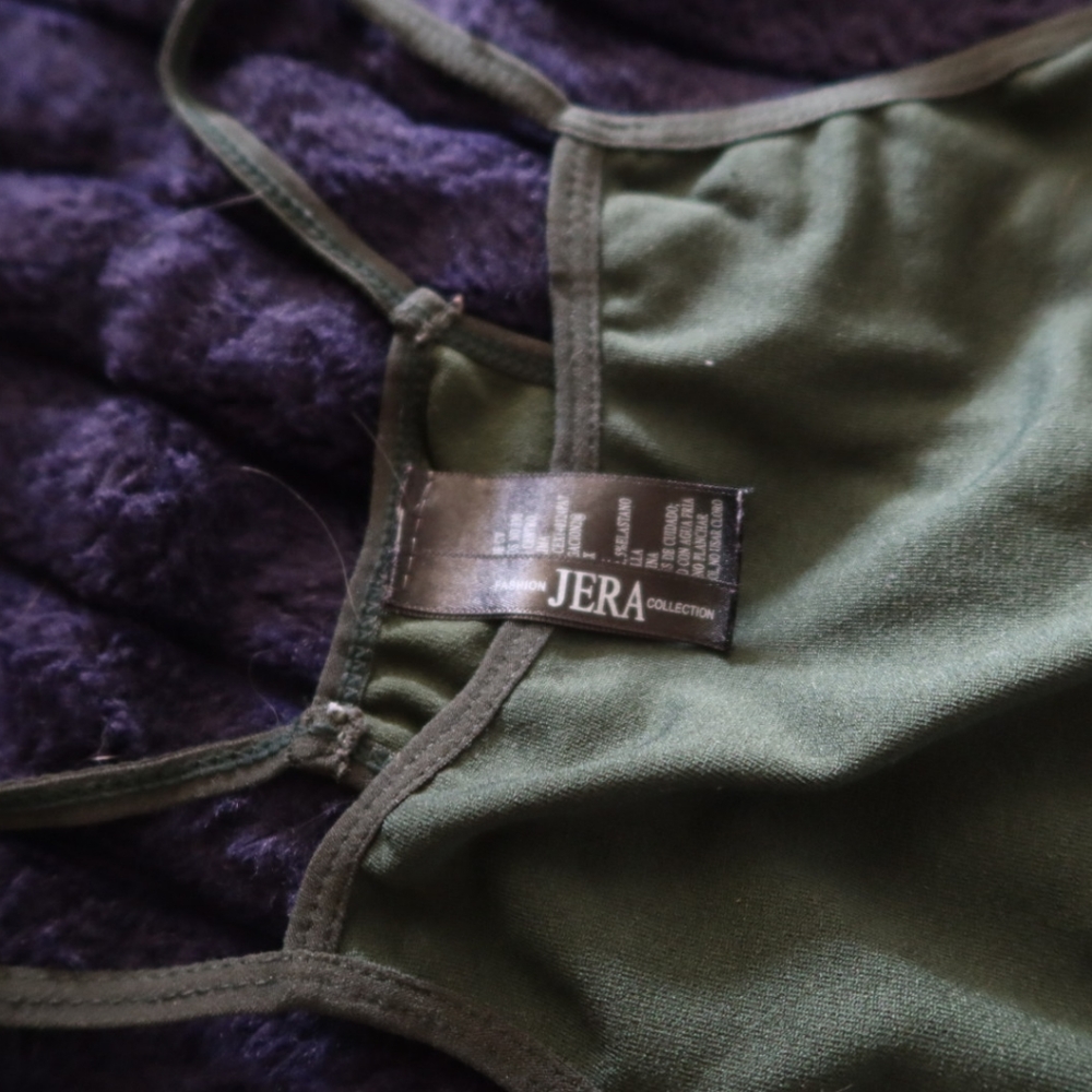 Jera Tank Top Forest Green